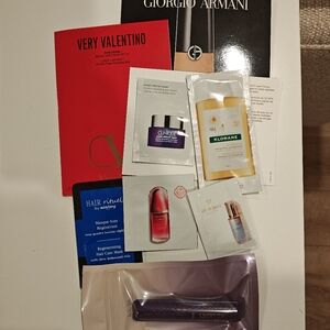 Travel Beauty Sample Bundle - Armani Tarte Valentino